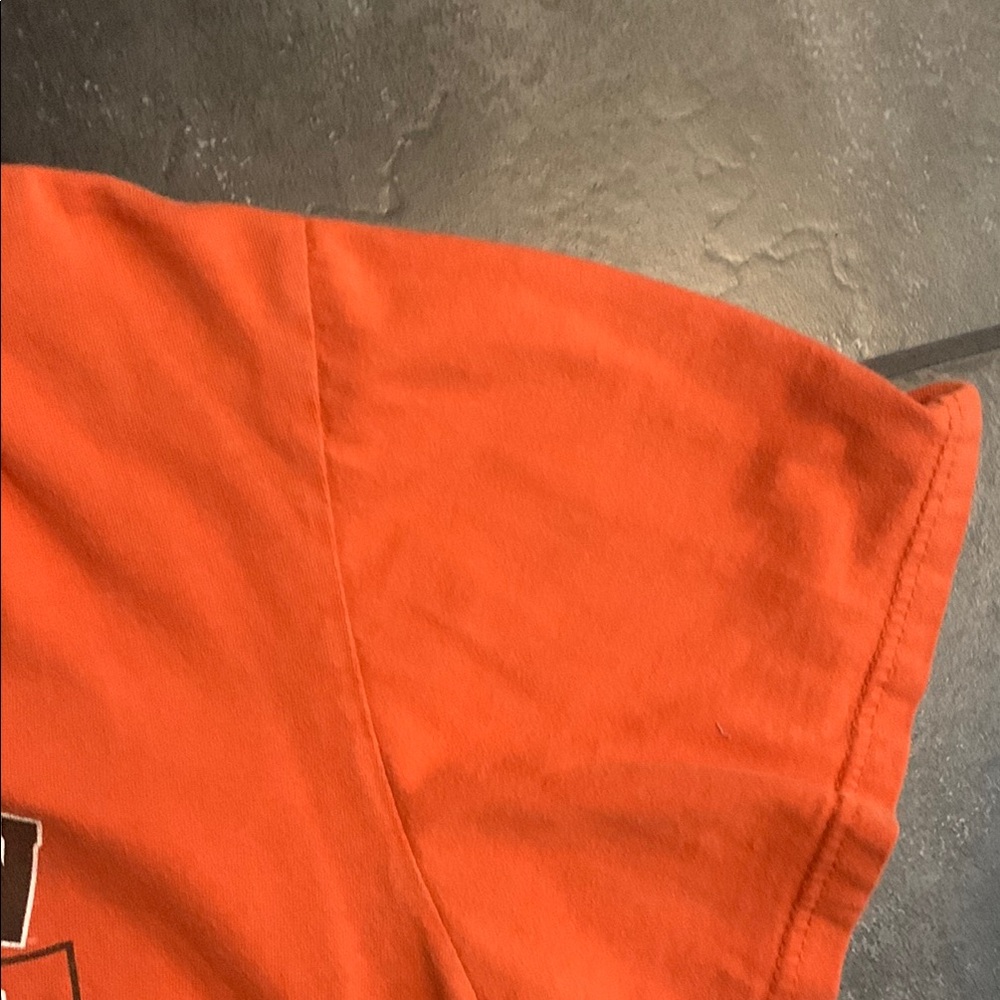 Harley-Davidson Orange Short Sleeve Tee size large - Picture 5 of 8